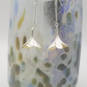 Plumeria Drop Earring SS