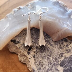 Bell Flower Earring Sterling Silver