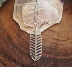Open Leaf Necklace