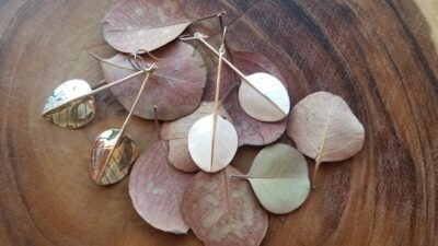 Eucalyptus Earring Matte Finish - Image 2